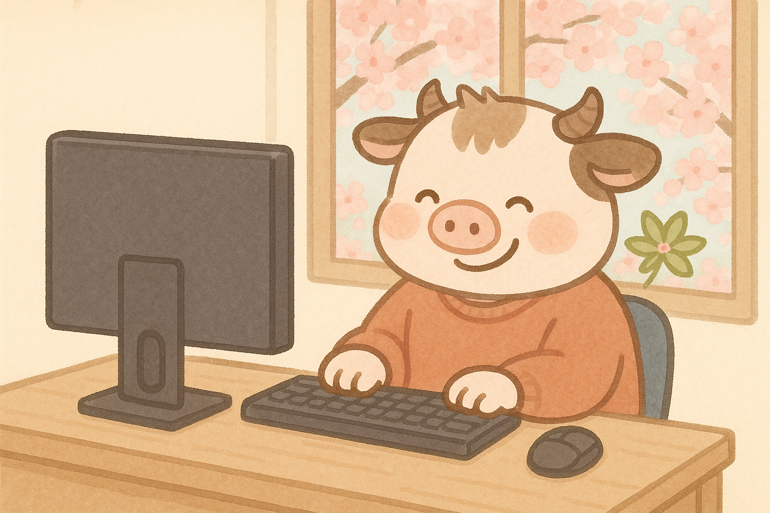 くにすずのパソコン学習中